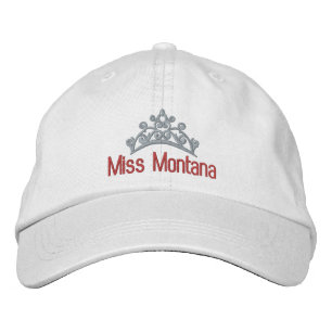 Pageant Custom Embroidered Baseball Cap