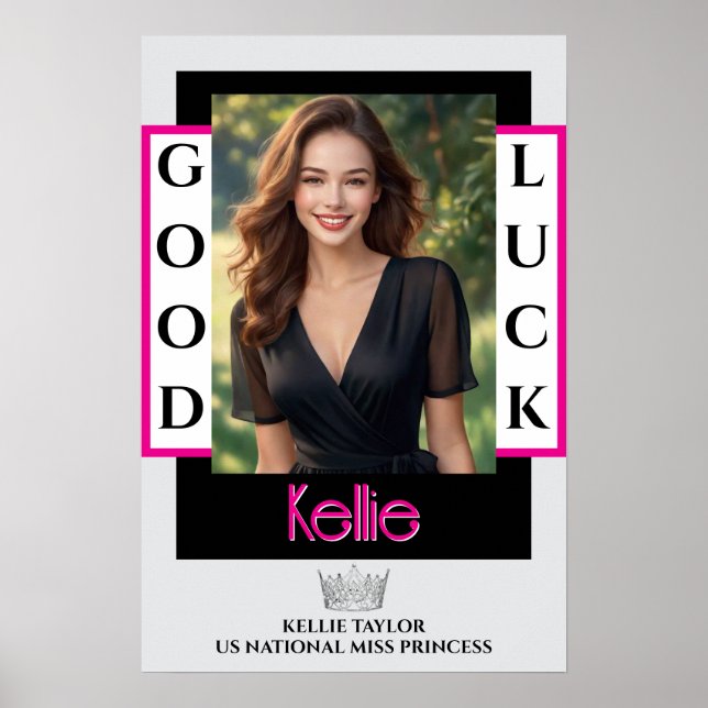 Pageant Essentials Custom Door Banner Poster (Front)