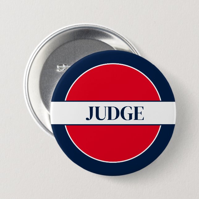 Pageant Judge Pin (Front & Back)