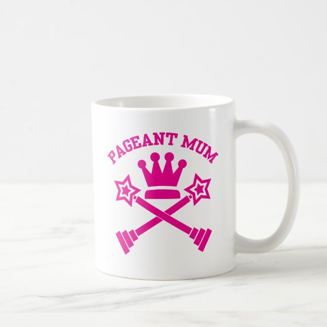Pageant Mum - Love Pageants Coffee Mug (Right)
