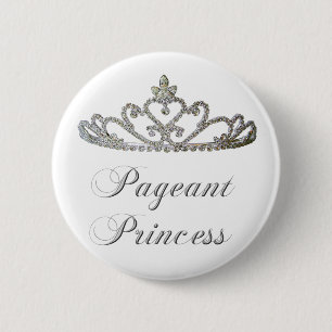 Pageant Princess 6 Cm Round Badge