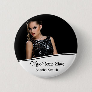 Pageant Queen 6 Cm Round Badge