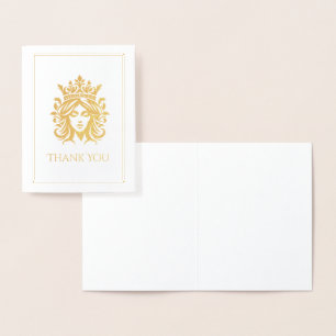 Pageant Queen Crown  Foil Card