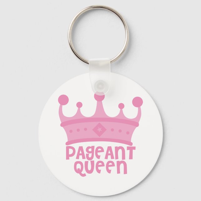 Pageant Queen Key Ring (Front)
