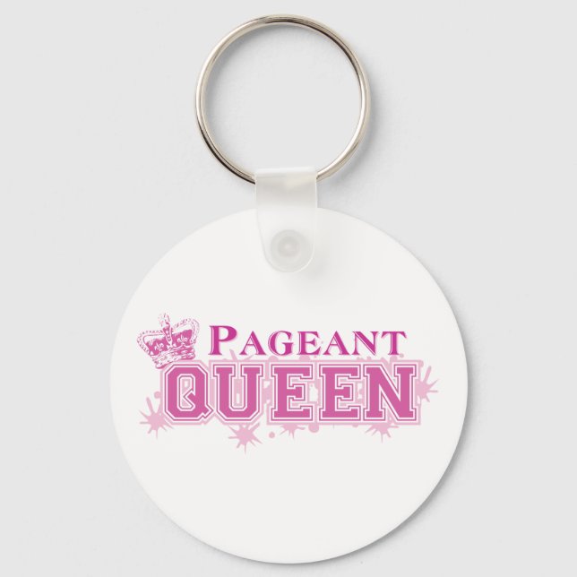 Pageant Queen Key Ring (Front)