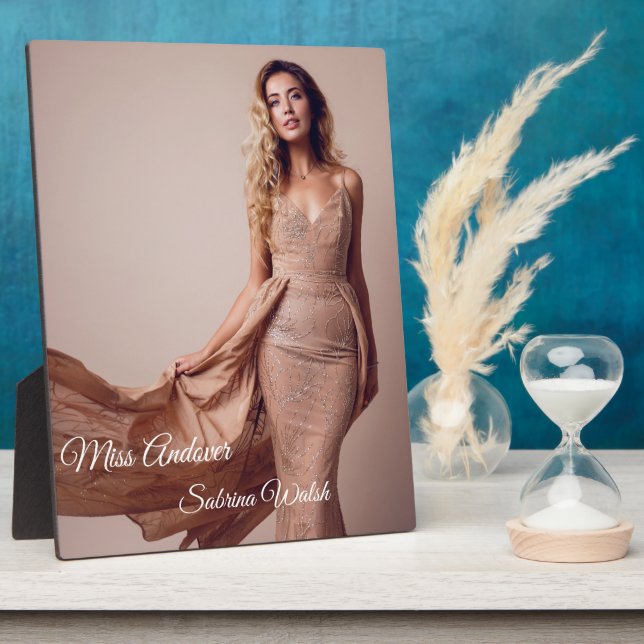 Pageant Queen Plaque (Side)