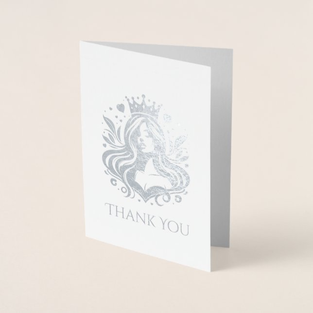 Pageant Queen Thank You Card (Front)