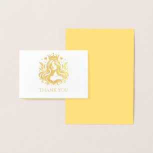 Pageant Queen Thank You Card