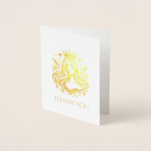 Pageant Queen Thank You Card