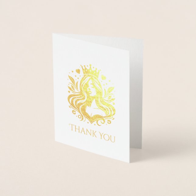 Pageant Queen Thank You Card (Front)