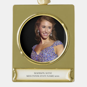 Pageant Winner  Photo Ornament