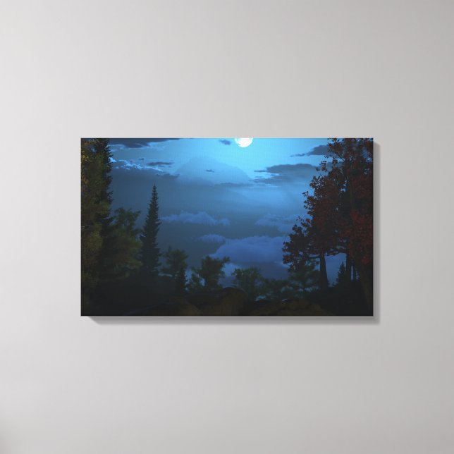 Pageantry (Night) Canvas Print (Front)