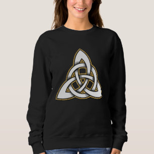 Pagen Triquetra Symbol Celtic Trinity Knot Sweatshirt