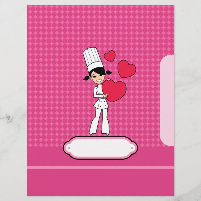 Pages for Recipes - Chef Themed Letterhead (Front)