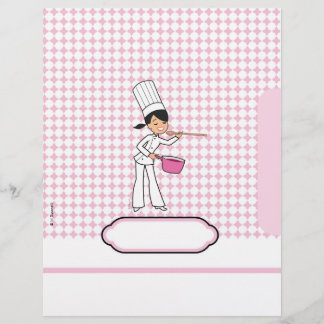 Pages for Recipes - Chef Themed Letterhead
