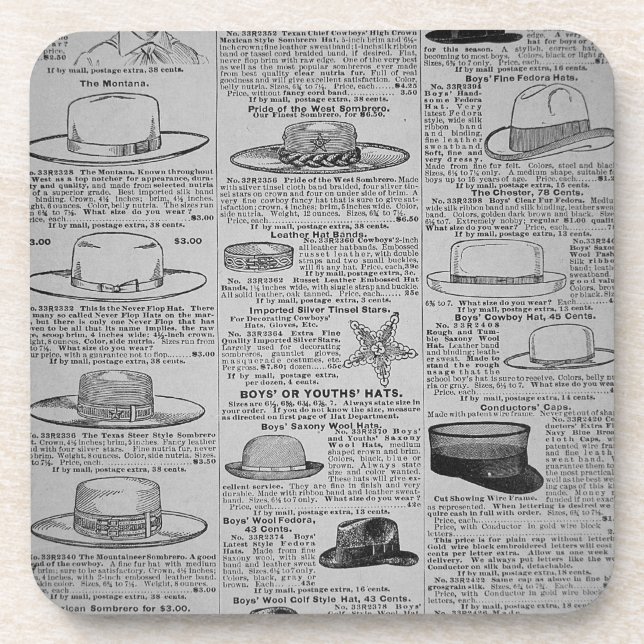 Pages from Sears, Roebuck of Chicago, catalogue of Coaster (Front)