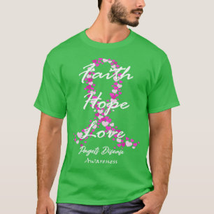 Pagets Disease Awareness Faith Hope Love Hope For T-Shirt