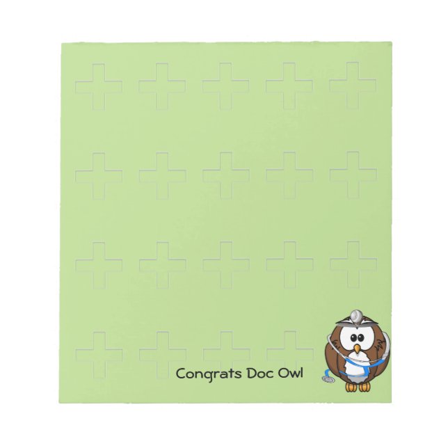 paging doc owl notepad (Front)