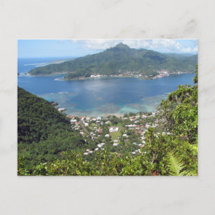 Pago Pago Harbour Postcard