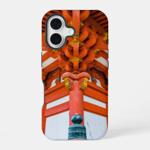 Pagoda bottom up perspective, Miyajima iPhone 16 Case