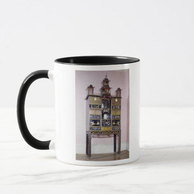 Pagoda cabinet in style of Thomas Chippendale Mug (Left)