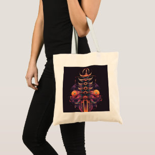 Pagoda Logo Symbol4 Digital Art Tote Bag