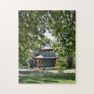 Pagoda Victoria Park Tower Hamlets London UK Jigsaw Puzzle
