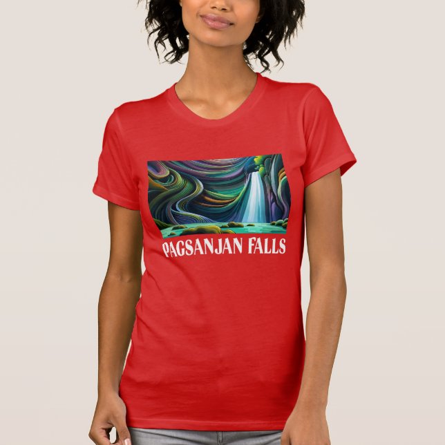 Pagsanjan Falls, Laguna, Philippine tourist, Filip T-Shirt (Front)