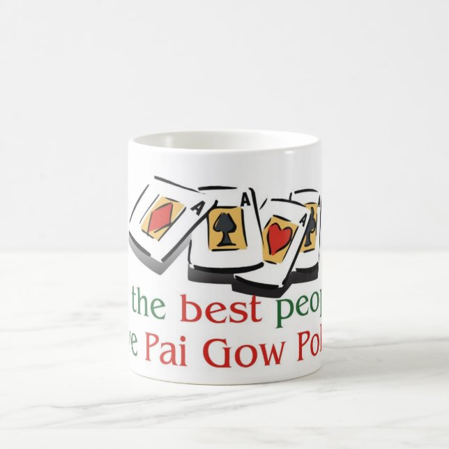 Pai Gow Poker morphing mug (Center)
