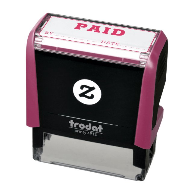 PAID Accounts Office Business Chief Accountant Self-inking Stamp (Product)