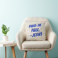'Paid In Full. - Jesus' Restaurant Receipt Beige