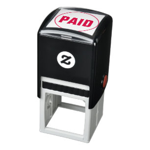 PAID Office Simple Framed Self-inking Stamp