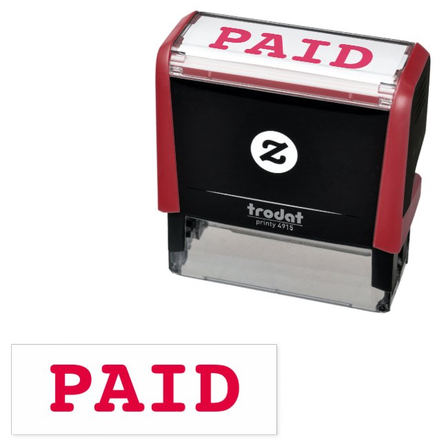 Paid Self-inking Stamp (In Situ)