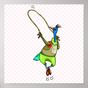 Paige Peacock Poster