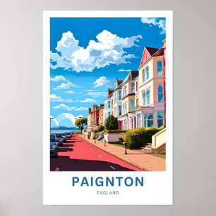 Paignton England Travel Print