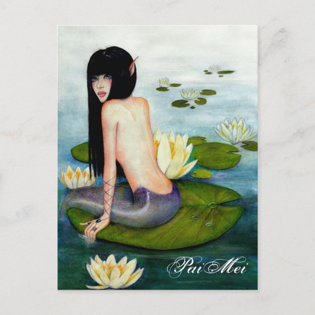 PaiMei the Mermaid Postcard (Front)