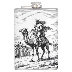Paimon’s Radiant Journey Hip Flask