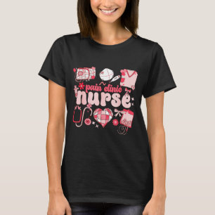 Pain Clinic Nurse Valentine's Day Pain Management  T-Shirt