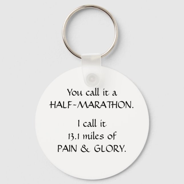 Pain & Glory - Half Key Ring (Front)