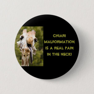 Pain in the Neck 6 Cm Round Badge