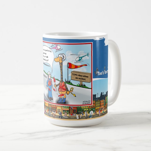 Pain In The Neck | Get Well Classic Coffee Mug (Front Right)
