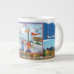 Pain In The Neck | Get Well Large Coffee Mug