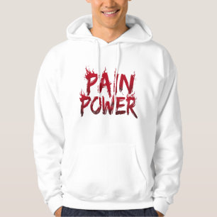 Pain is Power – Grunge Gothic Streetwear Hoodie