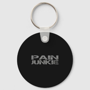 Pain Junkie Bjj, Wrestling, Judo, Boxing, Mma Moti Key Ring