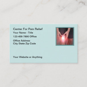 Pain Management Orthopaedic Medical Business Card