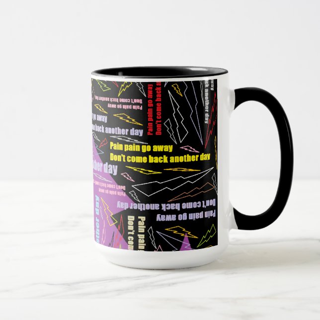 Pain Pain Go Away Mug (Right)
