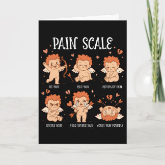 Pain Scale Cupid Pain Essment Trauma Nurse Valenti Card