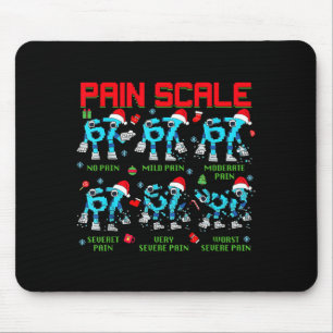 Pain Scale Steal A Six Seven Brainrot Italian Funn Mouse Pad