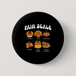 Pain Scale Turkey Pain Essment Trauma Nurse Thanks 6 Cm Round Badge