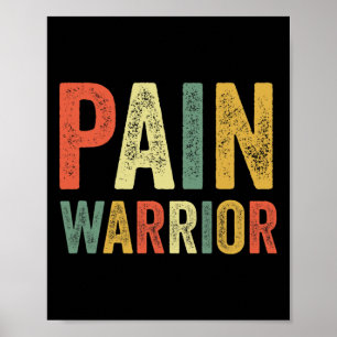 Pain Warrior Crps Awareness Month Chronic Disease  Poster